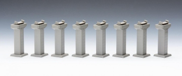 Tomytec X032359 - N - Betonpfeiler P10, 55mm (8 Stück)